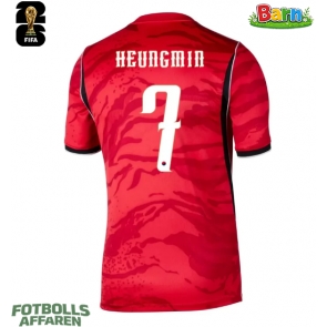 Korea Son Heung-min #7 Hemmaställ Barn VM 2026 Kortärmad (+ Korta byxor)